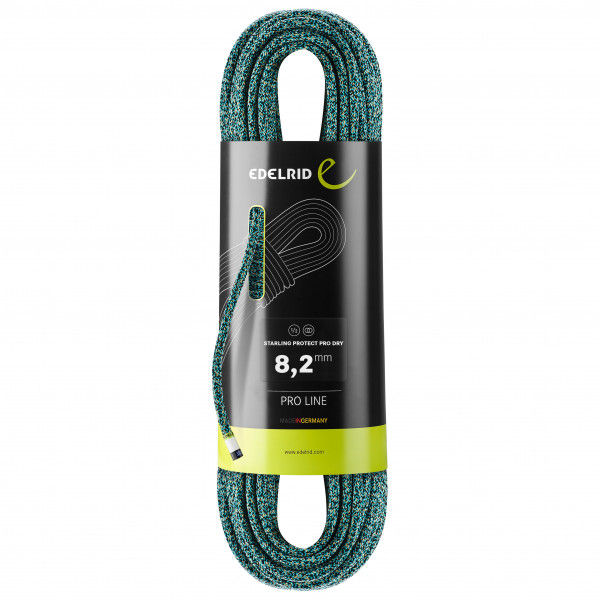 Edelrid - Starling Protect Pro Dry 8,2 mm - Halbseil Gr 60 m bunt