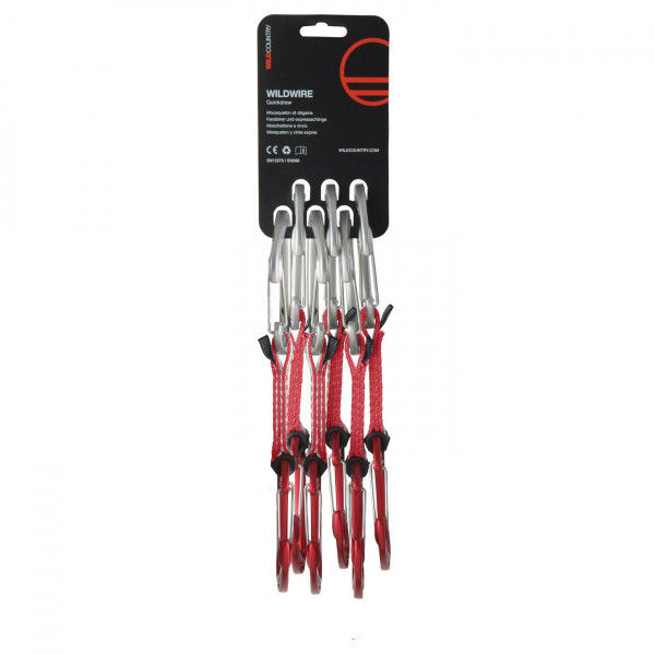 Wild Country - Wildwire 2 Quickdraw - Express-Set Gr 15 cm - Single schwarz/grau