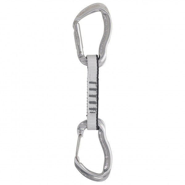 AustriAlpin - Rockit Mixed Set - Schnappkarabiner Gr 11 cm - Drahtbügel + Schnapper grau