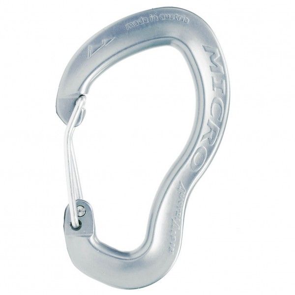AustriAlpin - Micro Wire - Schnappkarabiner grau