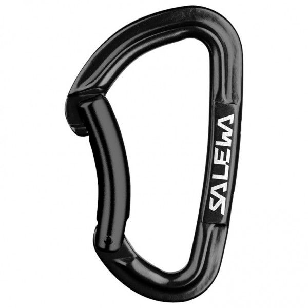 Salewa - Hot G3 Bent Carabiner - Schnappkarabiner Gr One Size grau/schwarz