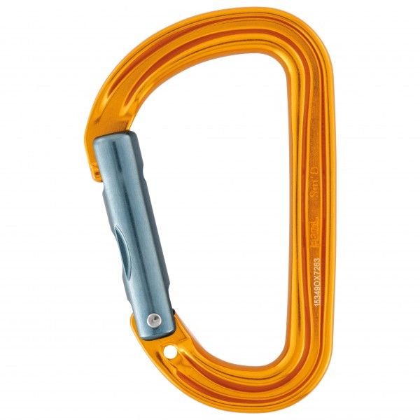 Petzl - SMD Wall - Schnappkarabiner Gr Without locking system orange