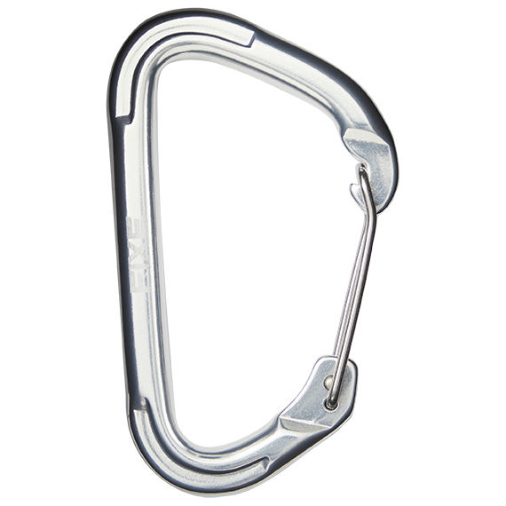 Fixe - Rock Clip Recto Plata - Schnappkarabiner Gr 103 mm grau/weiß