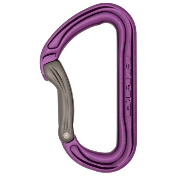 DMM - Shadow Bent Gate - Schnappkarabiner blau