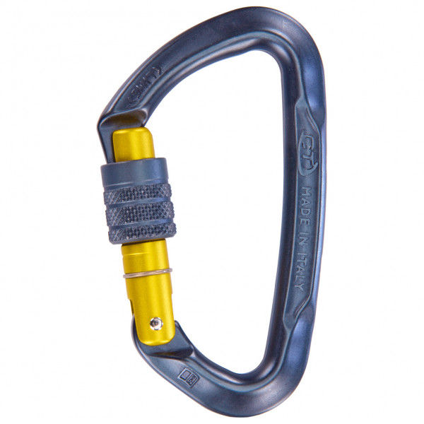 Climbing Technology - Lime SG - Schraubkarabiner blau