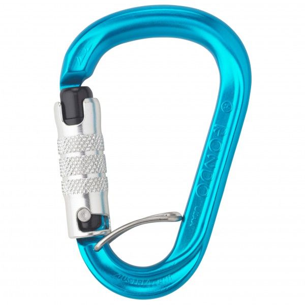AustriAlpin - HMS Rondo Alu 3-Wege Autolock Selfie - HMS-Karabiner blau