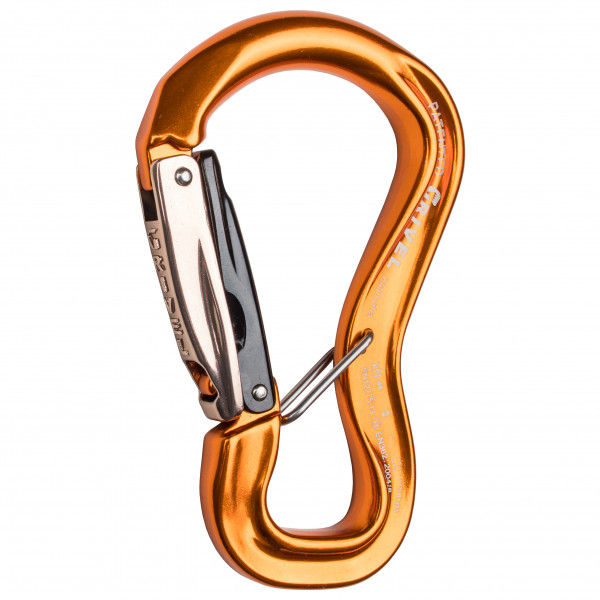 Grivel - Clepsydra K10G - Verschlusskarabiner braun/beige