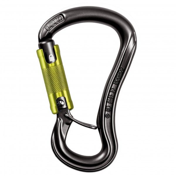 Ocun - Condor HMS Twist - HMS-Karabiner schwarz/grau