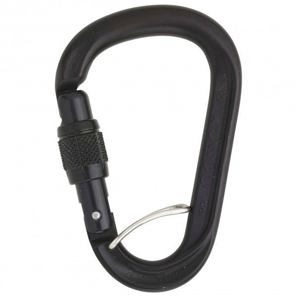 AustriAlpin - HMS Rondo Alu Schrauber Selfie - HMS-Karabiner grau