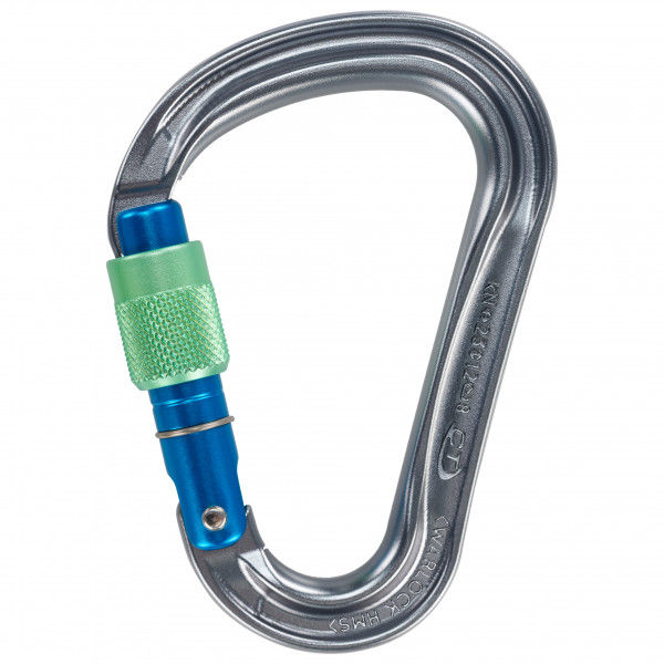 Climbing Technology - Warlock HMS - HMS-Karabiner grau