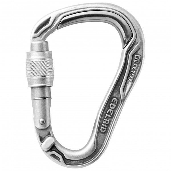 Edelrid - HMS Bulletproof Screw Eco - HMS-Karabiner grau