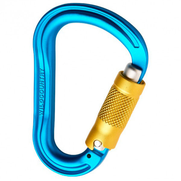 Wild Country - Xenon HMS - HMS-Karabiner Gr Trilock blau