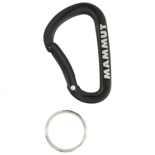 Mammut - Mammut Mini Carabiner Classic - Materialkarabiner Gr Small grau