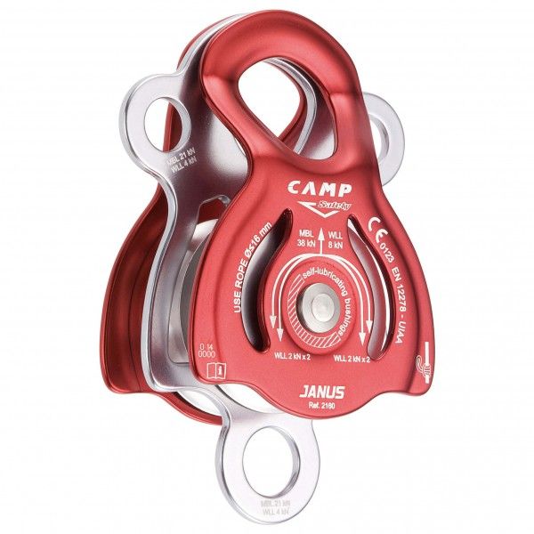 Camp - Janus - Seilrolle rot/grau