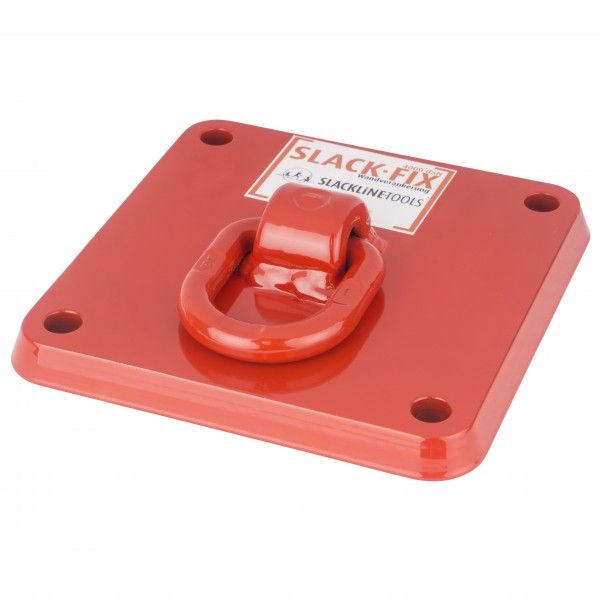 Slackline-Tools - Slack-Fix Gr 20 x 20 cm rot