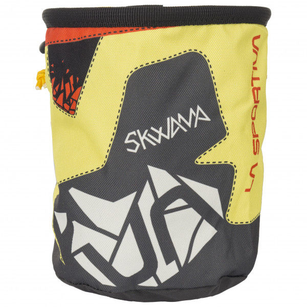 La Sportiva - Skwama Chalk Bag - Chalkbag Gr One Size schwarz/gelb
