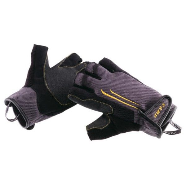 C.A.M.P. - Start Rappel Glove Fingerless - Handschuhe Gr M schwarz/grau