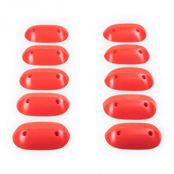 Wataaah - Dojo 2 - Klettergriffe rot/weiß