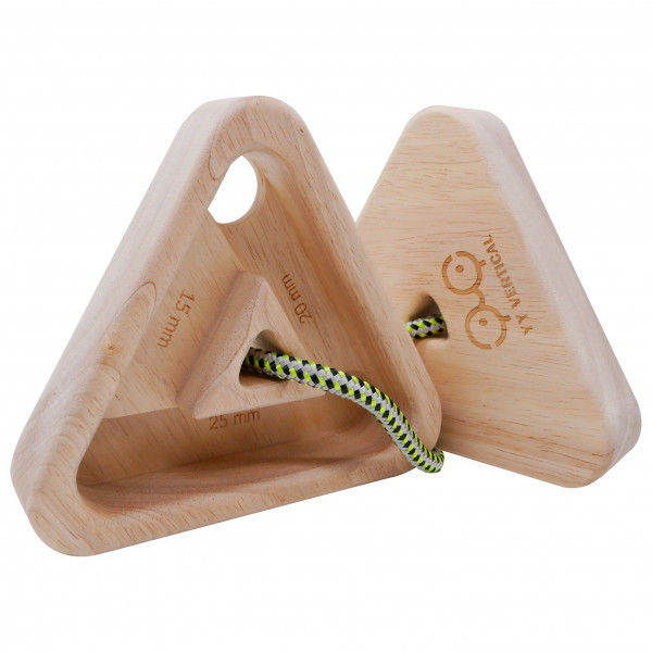 YY Vertical - Triangle - Trainingsboard wood / brown