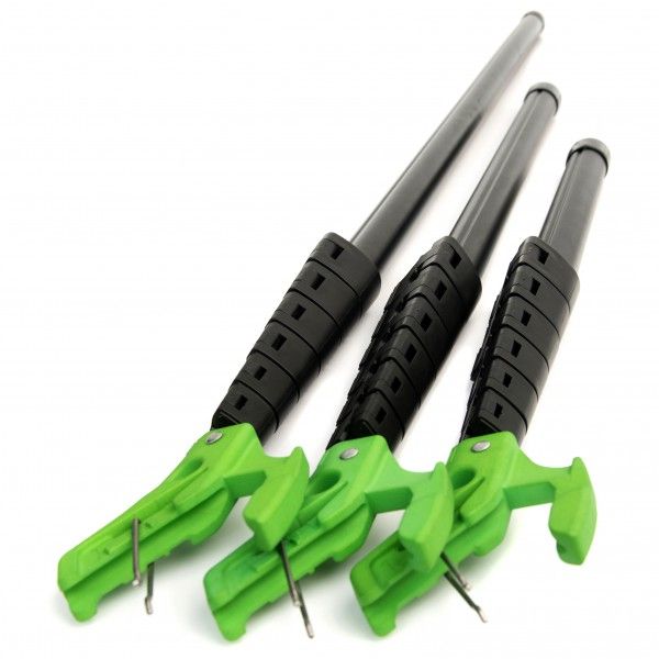 Beta Climbing Designs - Evo Sport Super Standard - Clipstick Gr Super Standard - 74 - 374 cm schwarz/grün