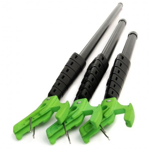 Beta Climbing Designs - Evo Sport Ultra Long - Clipstick Gr Ultra Long - 113 - 648 cm schwarz/grün