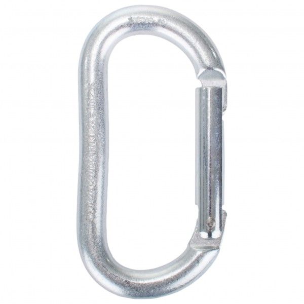 Kong - Oval Steel Straight Gate - Stahlkarabiner grau