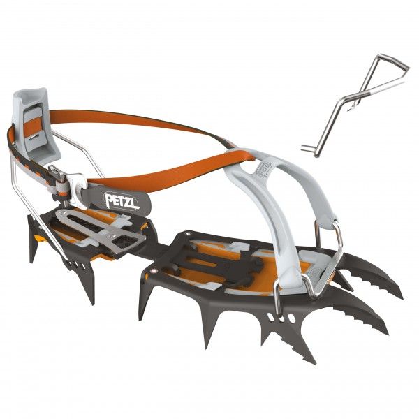 Petzl - Sarken - Steigeisen Gr One Size orange/schwarz