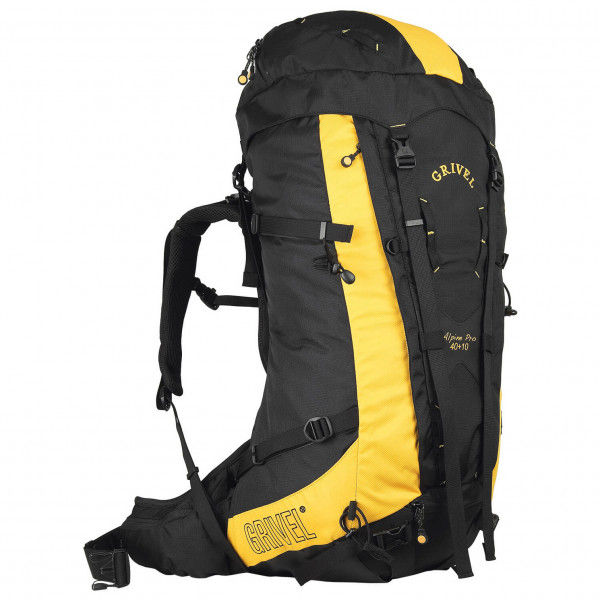 Grivel - Alpine Pro 40+10 - Kletterrucksack Gr 40+10 l schwarz/orange