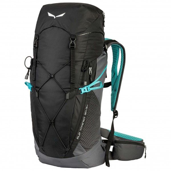 Salewa - Women's Alp Trainer 30+3 - Wanderrucksack Gr 30+3 l grau/schwarz