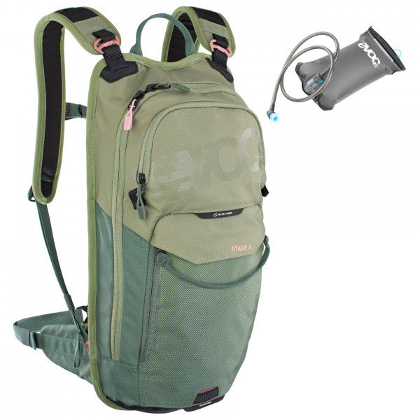 Evoc - Stage 6 + 2 Bladder - Bike-Rucksack Gr 6 l lila