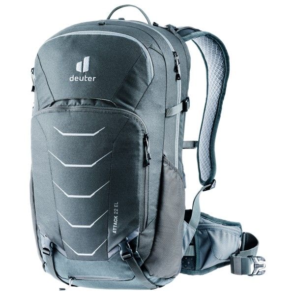 Deuter - Attack 22 EL - Bike-Rucksack Gr 22 l grau