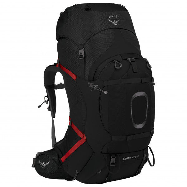 Osprey - Aether Plus 70 - Trekkingrucksack Gr 68 l - S/M schwarz
