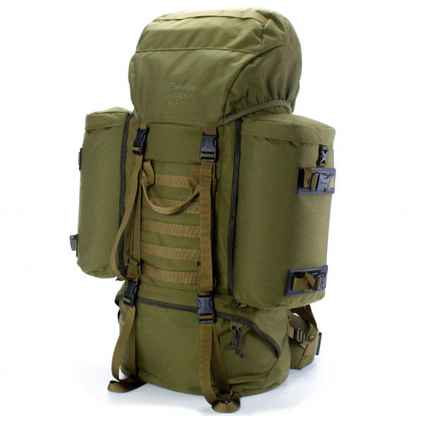 Berghaus - MMPS Crusader III 90+20 - Trekkingrucksack Gr 90 +20 l - Size 3 (Body length: 170-183 c oliv