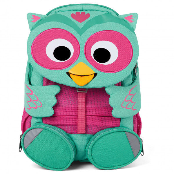 Affenzahn - Großer Freund Eule - Kinderrucksack Gr 8 l türkis