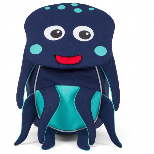 Affenzahn - Kleiner Freund Octopus - Kinderrucksack Gr 4 l blau