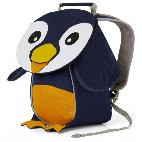 Affenzahn - Kleiner Freund Pinguin - Kinderrucksack Gr 4 l blau