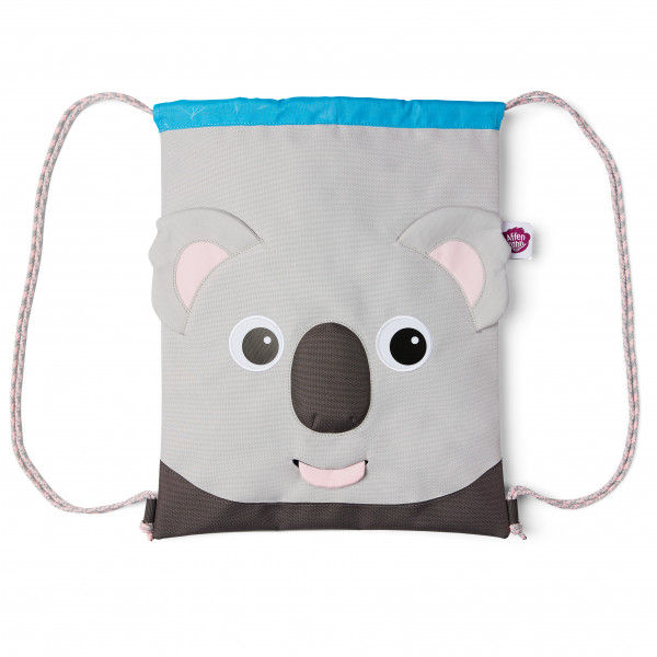 Affenzahn - Turnbeutel Koala II - Kinderrucksack Gr 4 l grau