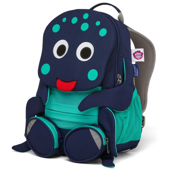 Affenzahn - Großer Freund Oktopus - Kinderrucksack Gr 8 l blau