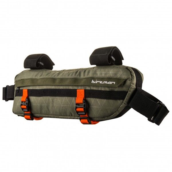 Birzman - Packman Travel Frame Pack Planet - Fahrradtasche Gr 3 l schwarz/oliv