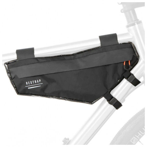 Restrap - Adventure Race Rahmentasche - Fahrradtasche Gr 4 l grau