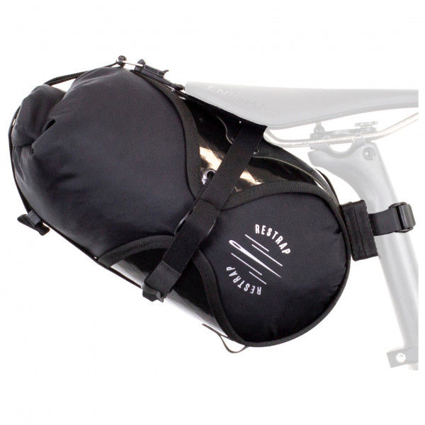 Restrap - Adventure Race Satteltasche - Fahrradtasche Gr 7 l grau