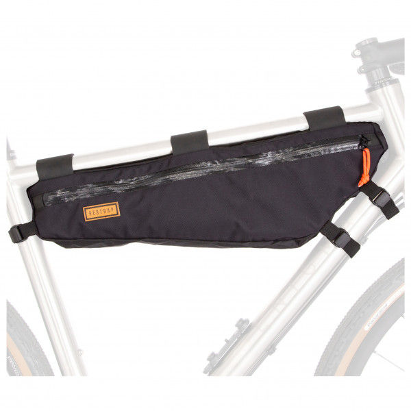 Restrap - Frame Bag Large - Fahrradtasche Gr 4,5 l schwarz/grau/weiß