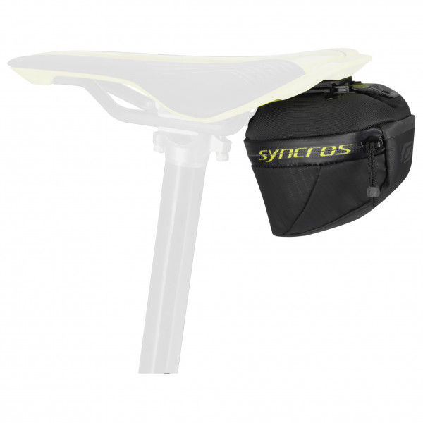 Syncros - Saddle Bag Is Quick Release 450 - Fahrradtasche Gr One Size grau/schwarz/weiß
