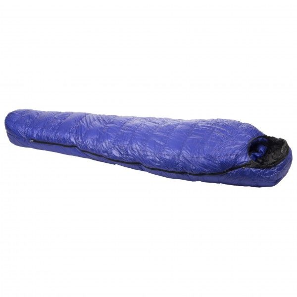 Western Mountaineering - UltraLite - Daunenschlafsack Gr 200 cm blau/schwarz