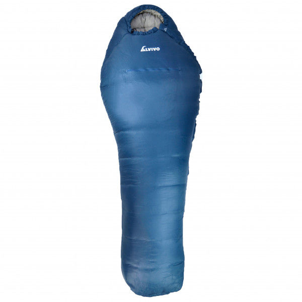 Alvivo - Arctic Expedition - Kunstfaserschlafsack Gr 230 cm blau/grau