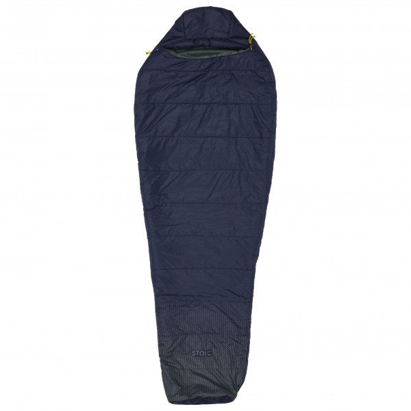 Stoic - RovenSt. +11°C Sleeping Bag - Kunstfaserschlafsack Gr Large - 200 x 78/50 cm blau/ chameleon