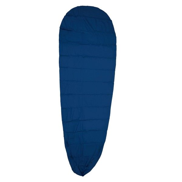 Stoic - InvikenSt. Cotton Mummy Liner - Reiseschlafsack Gr 210 x 78/43 cm blau