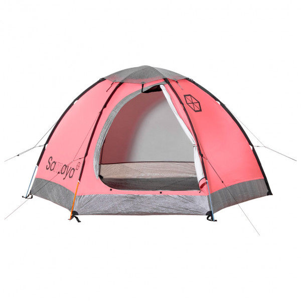 Samaya - Samaya2.5 - 2-Personen Zelt grau/rot/rosa