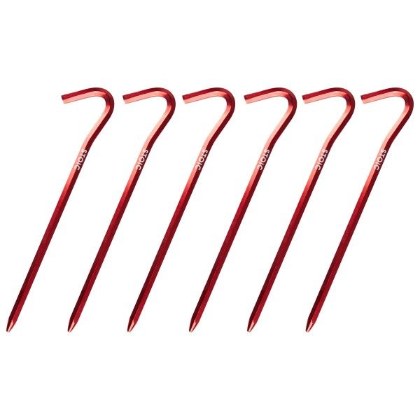 Stoic - AL Nail 18 - Zelthering Gr 18 cm rot
