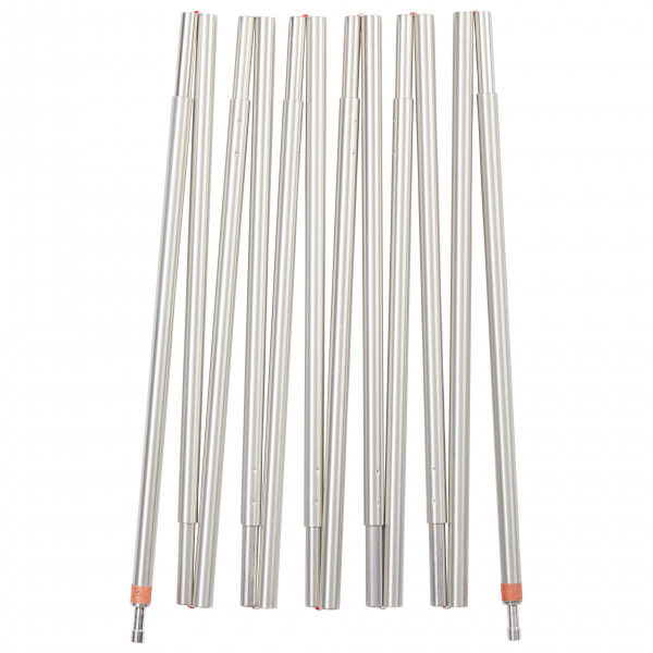 Stoic - Kjevik 2 Ersatzgestänge Gr Short - 9,5 mm x 284 cm grau